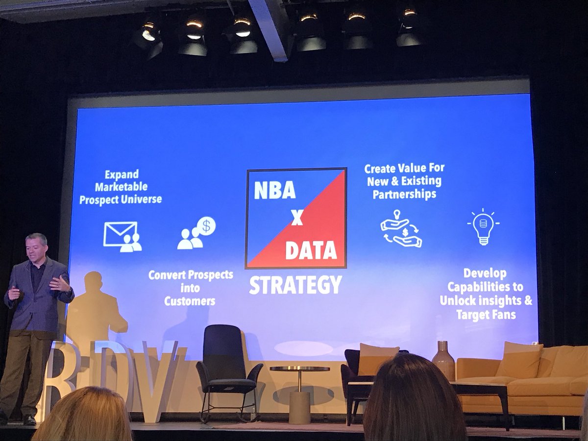 AM_Buchanan's tweet photo. “We had the DATA, but now we have the PEOPLE to UNLOCK insights” Dan MacKenzie @NBA #rdvcommandite https://t.co/LWYWUlkWs4