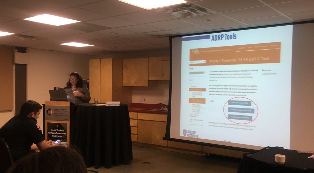 k_lentowicz's tweet photo. Bettina Fallon speaks about Aboriginal Disaster Resilience Planning at #CRHNet2017 Check it out at https:https://t.co/Hzc0dH1OVM https://t.co/oJN2CXsbr9