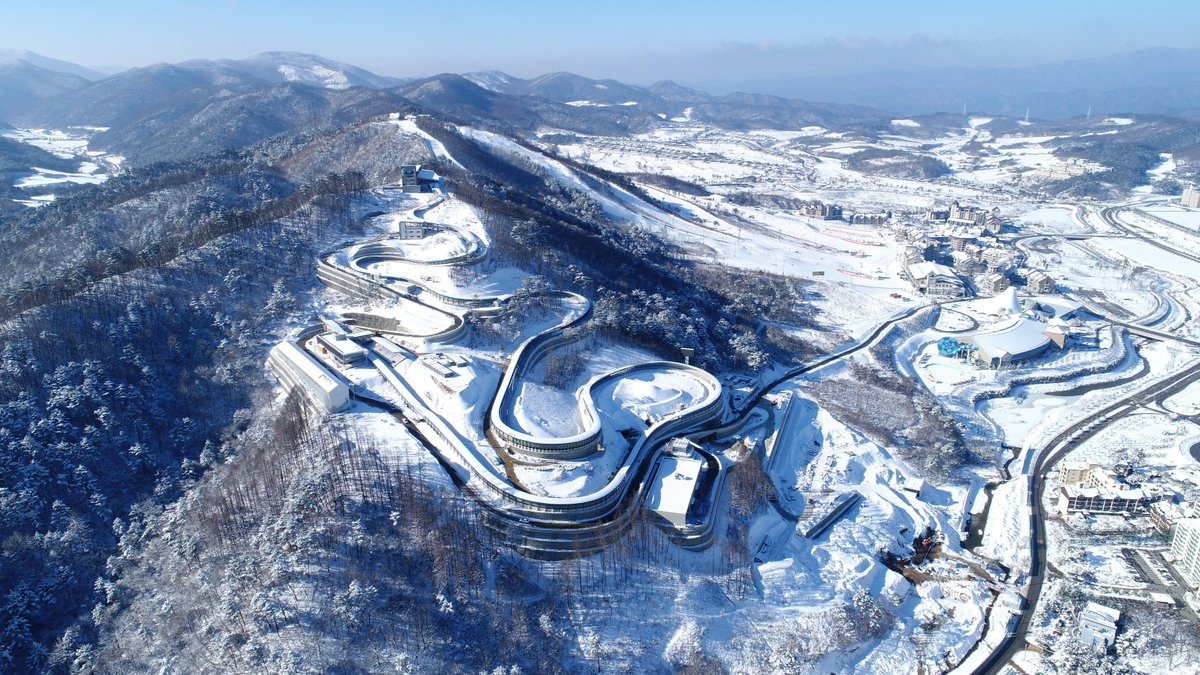 USA_Luge's tweet photo. Norton #USALuge Seeding Race #2 set for Sunday, Nov. 5 at 10:45 AM in @PyeongChang. That's Saturday night, Nov. 4 in the US. (POCOG photo). https://t.co/mK1PNQb4Cc