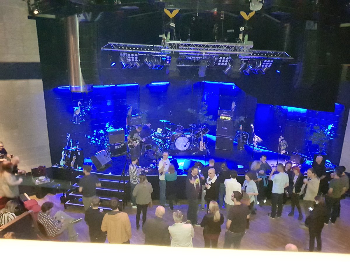 dianne1967's tweet photo. Waiting for @BSPOfficial with @stevie1963 #notbadseats 😉 https://t.co/4xXEWgnLYZ