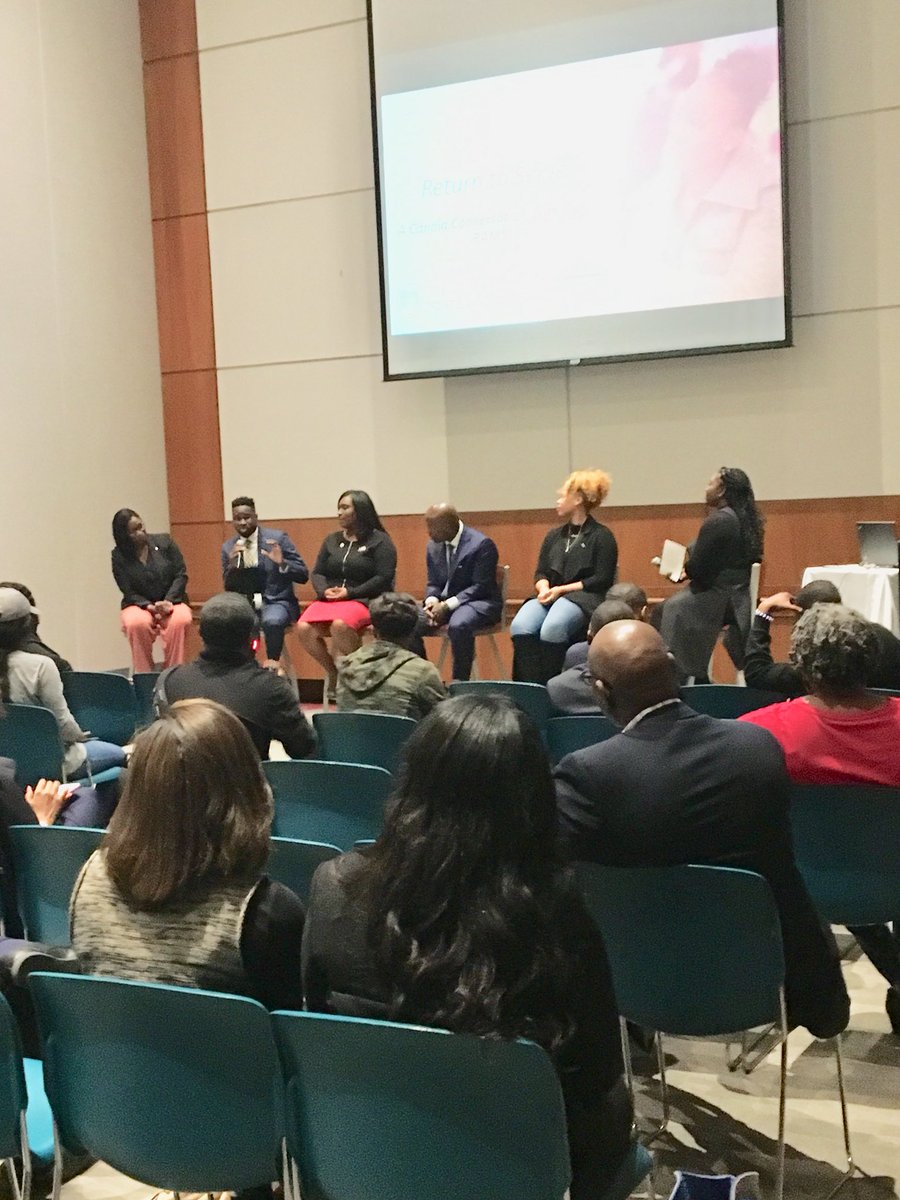 wssualumni's tweet photo. #wssualumni from the class of 2007 are back at #WSSUHomecoming having candid conversations with #wssu students about careers! #returntoserve https://t.co/4jgKP2X1gM