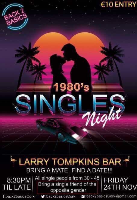 Back2BasicsCork's tweet photo. @DermotTodayFM Dermot will you be sound give our Singles event (with a twist!!) an RT?! It’s in Cork in Nov! #bringamatefindadate Thanks! https://t.co/hTefVx5Lpd