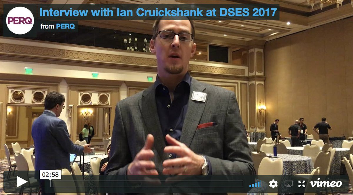 PERQMarketing's tweet image. Following his #DSES2017 session, @KittyHasFleaz met with @Ian_Cruickshank to give kudos &amp;amp; pick his brain. bit.ly/2ljmz6R #DSES