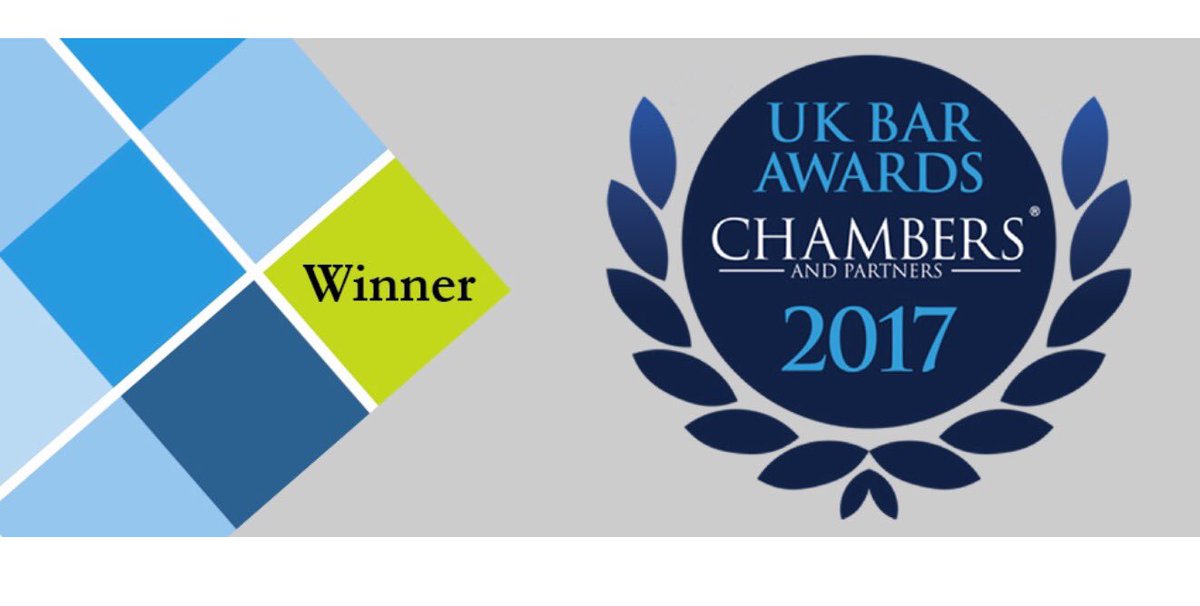 DekaChambers's tweet photo. A massive congratulations to Stuart McKechnie for winning PI/Clin Neg junior of the Year @ChambersGuides #awards #leadingjuniors #law https://t.co/2TRYBxoUNP