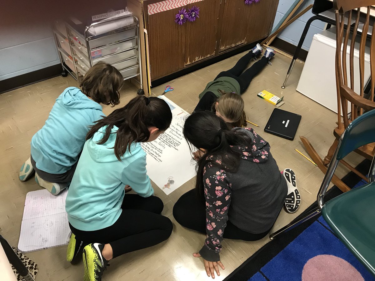 henryfreedman's tweet photo. Mrs. Tirado’s students working on a project based learning task. https://t.co/vVx6Dkk8R8