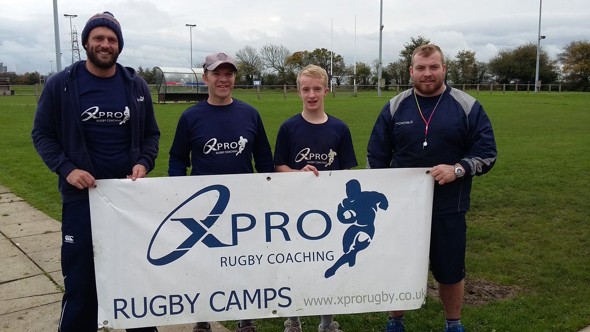 Thanks to <a href="/jamiehally18/">James Hall</a> <a href="/lukearscott/">Luke Arscott</a> for a great 3 days at their <a href="/xprorugby/">Xprorugby</a> camps. Your enthusiasm &amp; knowledge of the game shone through