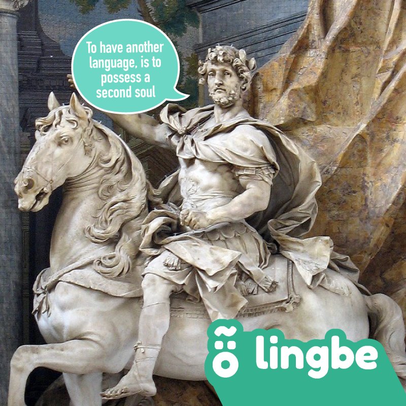 So true, because if you know another language you can see the world from the other angle. #LingbeApp #ImproveUrSelf #AnyTime #AnyWhere