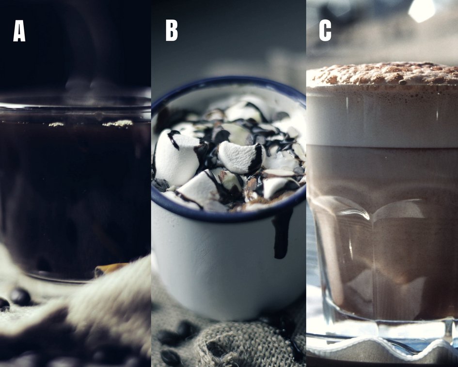 TheBeautyHub__'s tweet photo. What’s your favourite morning drink, A, B or C? https://t.co/MgIPmjC5ov