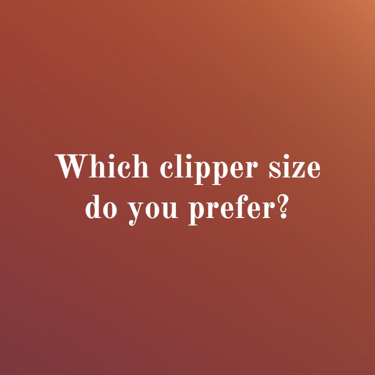 BensonsBarber's tweet photo. Most folks have a preference. https://t.co/pnIY07E1MB