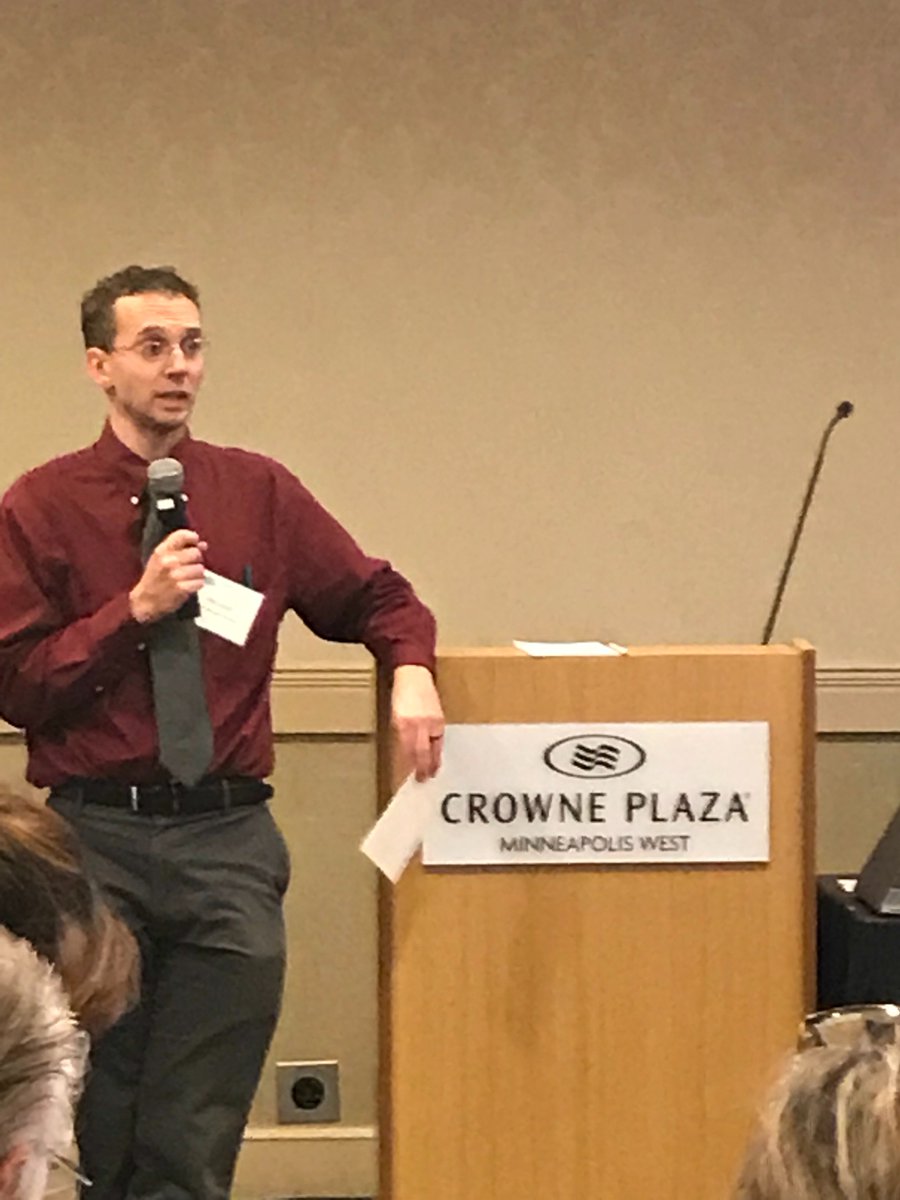 Alex Liuzzi from MN BoT presentating at MACTE fall meeting October 26, 2017.