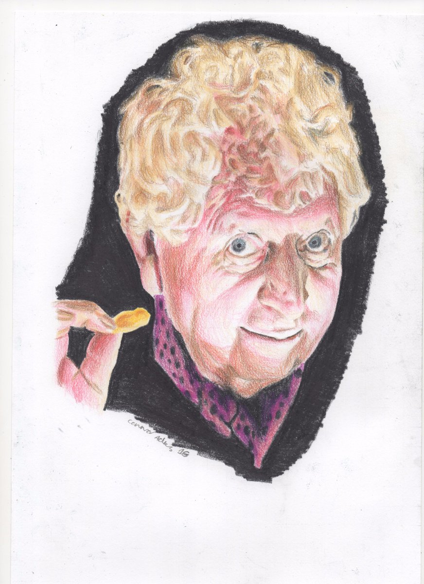 ConnorJAdkins's tweet photo. Here's a piece of work I did of Tom Baker which @DWMtweets released over a year ago #DoctorWho https://t.co/3UrsNDHcj0
