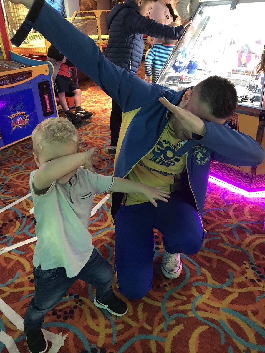 pink84's tweet photo. Milo with his favourite funstar  @JoshLukeGarcia ! Sorry @JoeShow18 it used to be you but you have been demoted 🙈 #funstars #haven #burnham https://t.co/COqiapwQNd