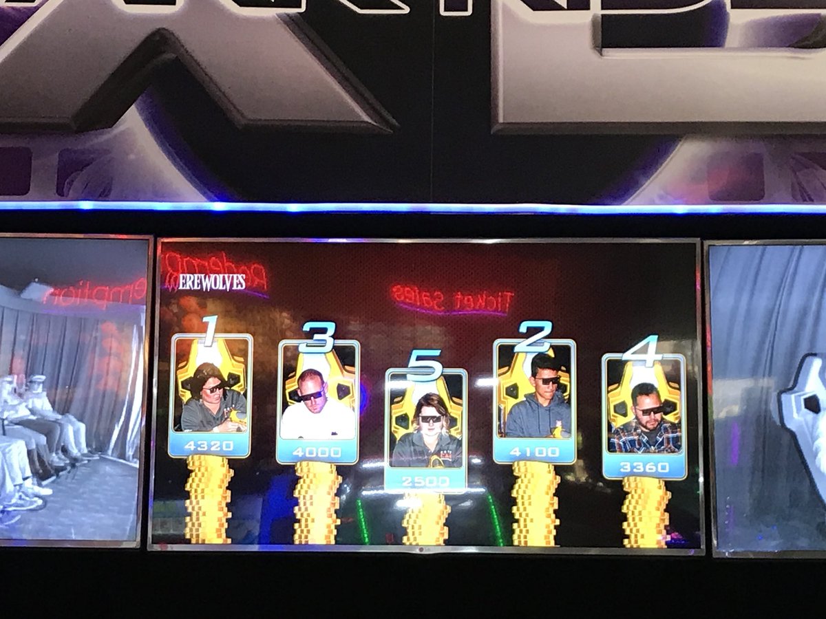 Caleb hanging tight in CAM dark ride #fabulous4421