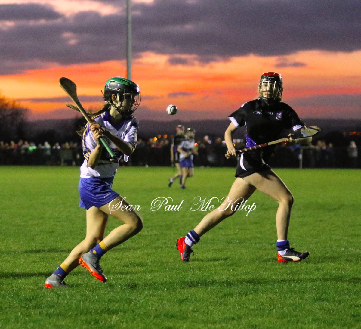 shamrocks55's tweet photo. Congratulations @OLSPCK winning @UlsterPPCamogie Liatriom Fontenoy’s cup tonight over @StKillians #RaiseTheBar https://t.co/wyyGyUL1As