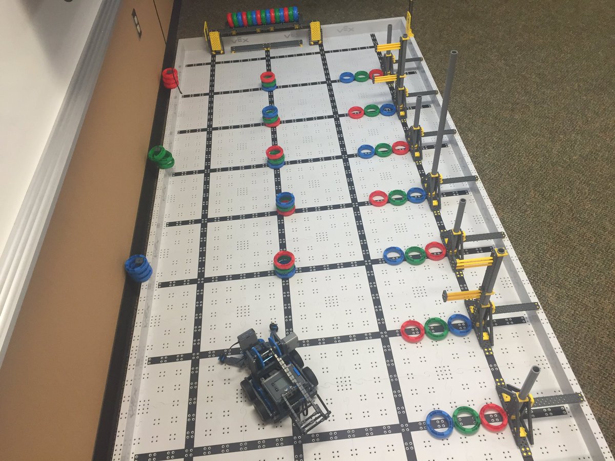 reddingschool's tweet photo. Redding Robotics is getting into a groove. #StingersUp #ReddingRocks #HatsOff2Learning https://t.co/qjSnJkxahC