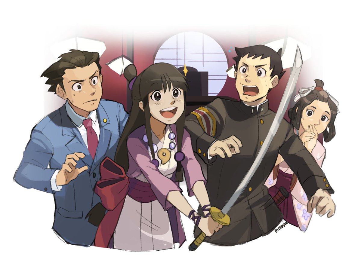 That crossover skit was so fun! Thankfully Maya didn't spot Ryu's sword.