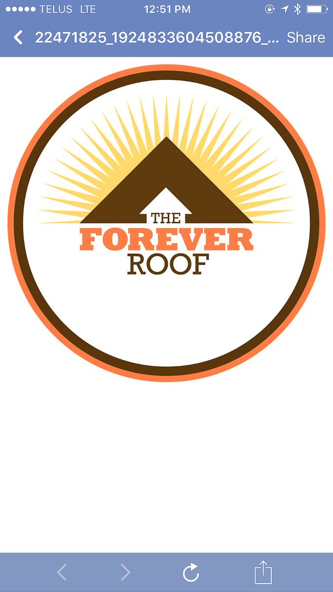 foreverroof's tweet photo. The Forever Roof has been incorporated and moved ! We are now serving the Maritime provinces. #novascotia #NewBrunswick #newfoundland #pei https://t.co/UMzwjYpqBQ