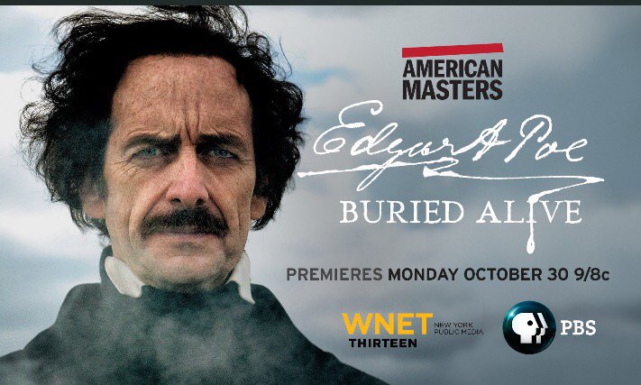 amhaunted's tweet photo. On now! Unveiling the man behind the image with #EdgarAllanPoeBuriedAlive filmmaker #EricStrange on #AfterHoursAM https://t.co/MFagiXviF6 https://t.co/Q7rndozzi6