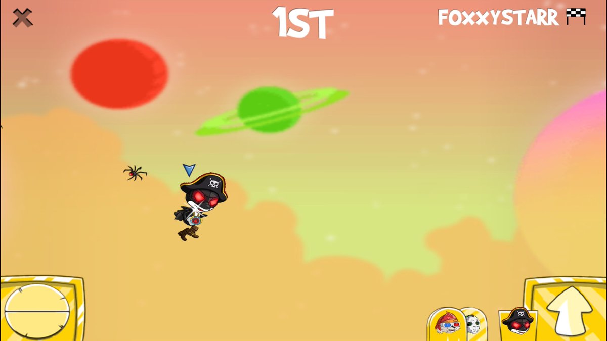 SolSistah_'s tweet photo. Oops I did it again. #Fallingoffthemap #turbotubes @TheFunRun #funrun2 https://t.co/EJ4vNjjSnr