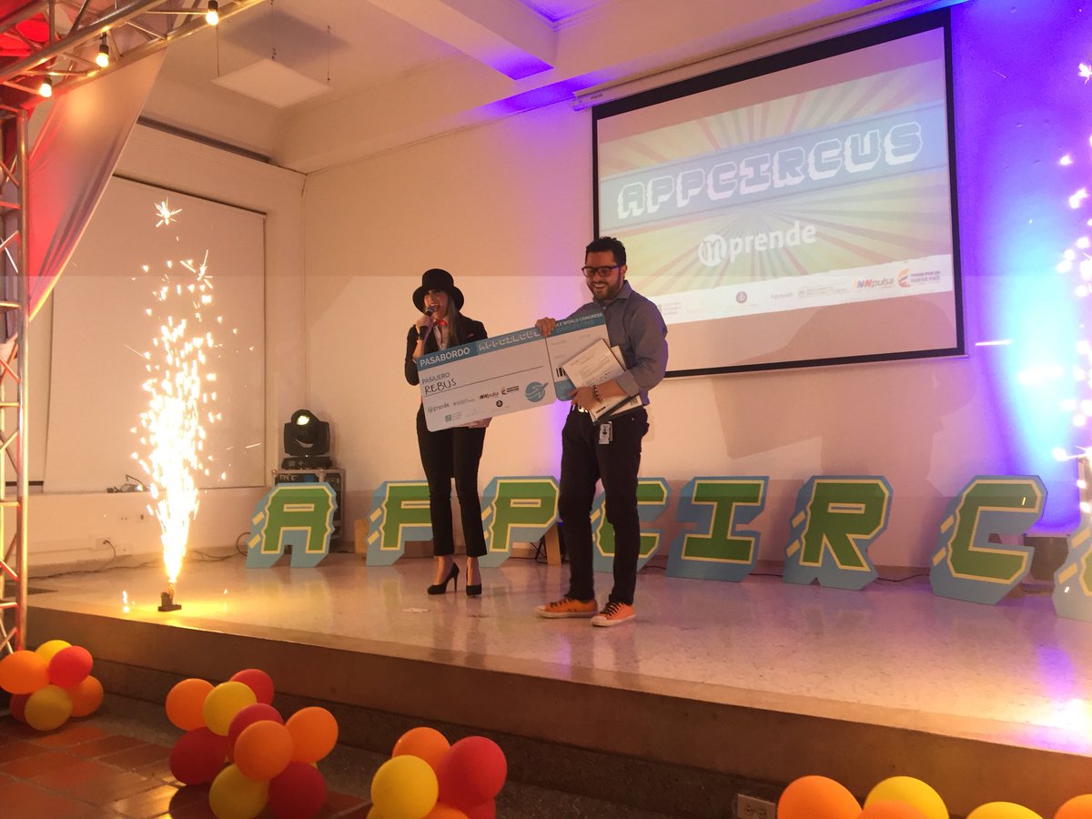 carlosandres_rr's tweet image. Ganador de Appcircus, Cartagena #rebustechnology con apoyo de @InnpulsaCol @jcgaravito