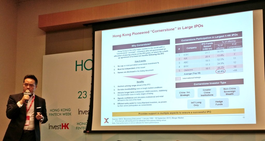 Hong Kong stock exchange on Zero to IPO for #fintech in Hong Kong.
#hkfintechweek