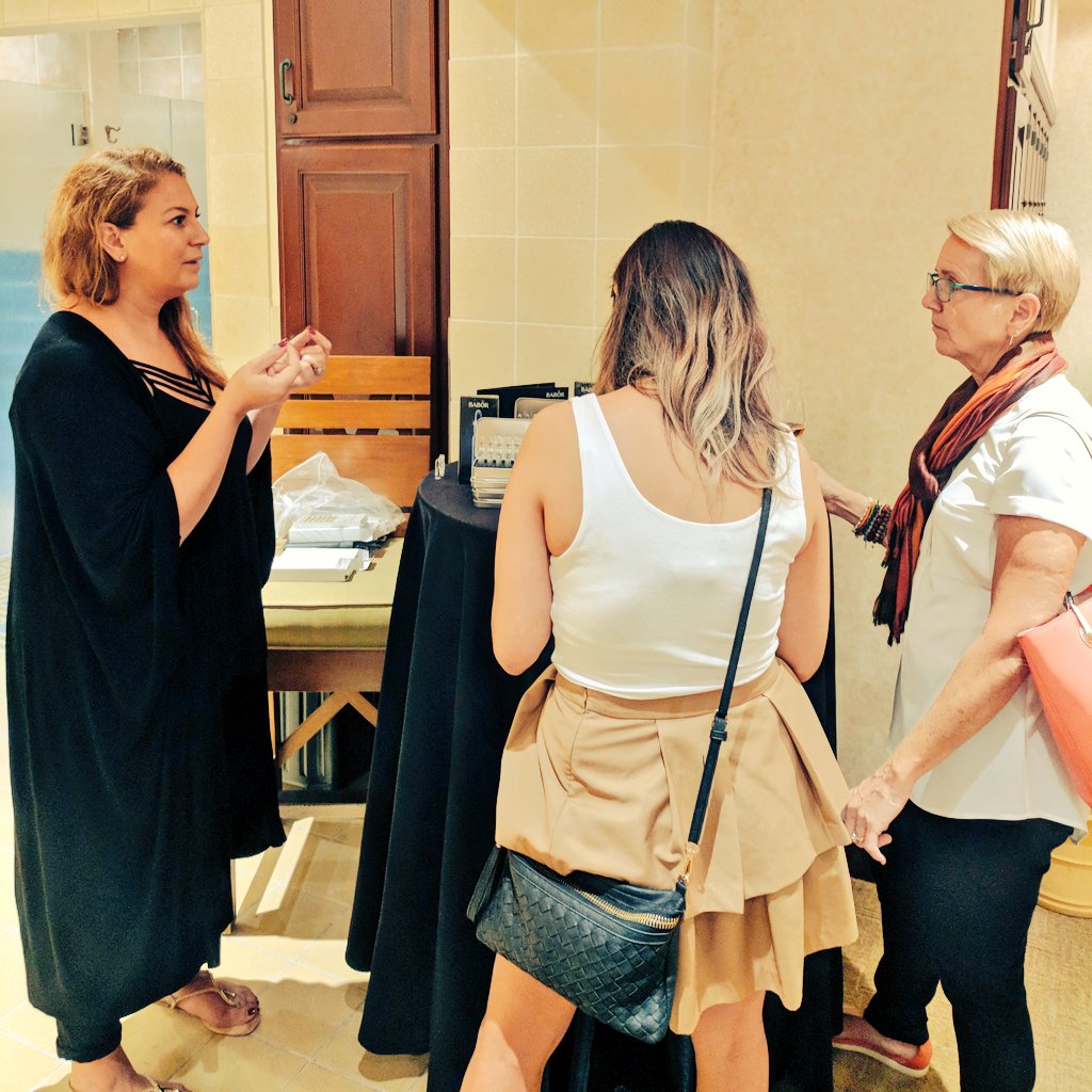pacificwaterspa's tweet photo. Thank you @BABORCosmetics for stopping by our #GetSPAcific  #OpenHouse @HyattHB https://t.co/IIBPrASYcN