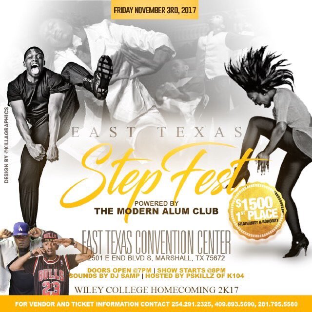 DJSAMP318's tweet photo. @_tishy15 Fri. Nov. 3rd
#ETXSTEPFEST & #MASKOFFMASKON STEP SHOW AFTERPARTY #WILEYCOLLEGE #WCNATION #WCHC2k17 https://t.co/6kXDt1tlDz