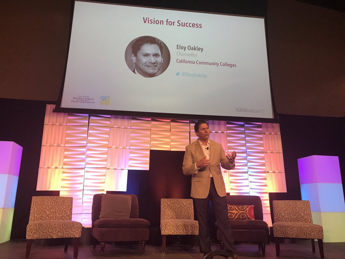 tinangobartel's tweet photo. Education &amp; workforce "is about giving someone an opportunity to improve their lives...to empower them" #SDWorkCon17 @EloyOakley https://t.co/zUoGWZxh7Q