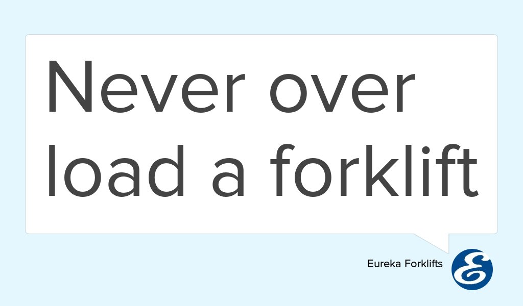 eurekafork's tweet image. In case you missed it, check out "Counter Balance Forklifts and how they Work" goo.gl/sk8H7i #CounterBalanced