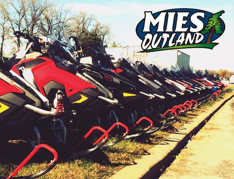 Are you Ready for the SNOW?? We have Hundreds of New and Used Snowmobiles on Sale Now! Stop into Mies Outland to get your Today!!