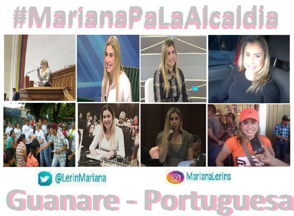 comando_n's tweet photo. @LerinMariana #PaLaAlcaldia proxima alcaldelsa del Municipio Guanare - Portuguesa no tiene cotendor @dcabellor @TareckPSUV @NicolasMaduro https://t.co/okqzXzdfCg