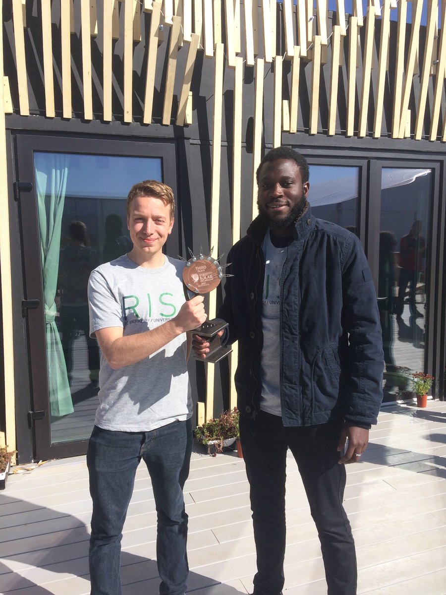 UC Berkeley student team places third in US Department of Energy’s Solar Decathlon <a href="/SolarDatUCB/">Solar Decathlon CAL</a>. ow.ly/8hDe30g9SYw