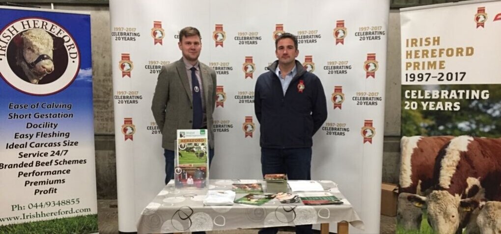 I_Herefordprime's tweet photo. Herefords being represented at the Farmers of the Future event in Carrick on Shannon tonight https://t.co/JxJcwrN7Jr