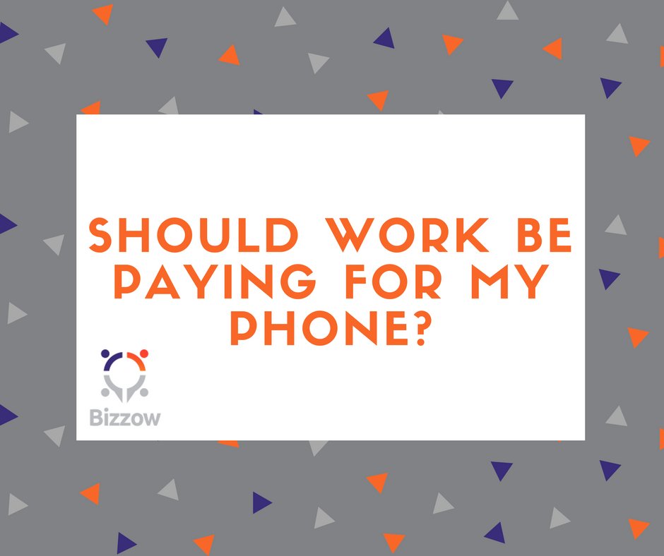 BizzowBuzz's tweet image. Should Work Pay For Your Phone? Check out our newest blog here to see what options are available to you! bit.ly/2lhN8co #mobilephone #bizzowbuzz #newblog