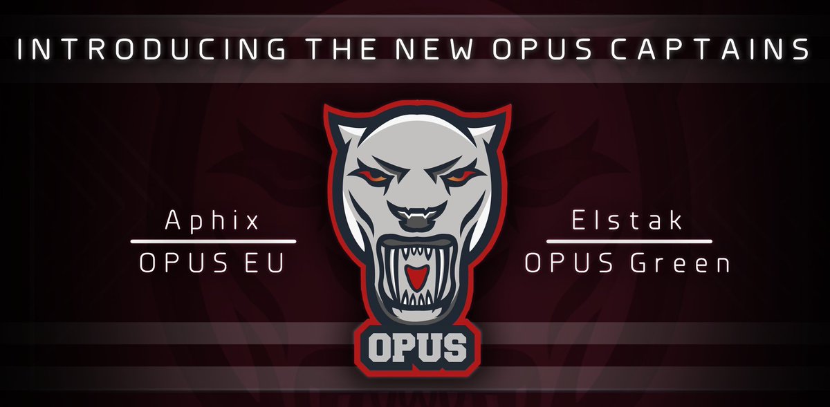 OpusGG's tweet photo. Welcoming two new opus cs captains!
- @Aphix__ In Opus EU
- @OpusElstak In Opus Green

#WeAreOpus https://t.co/zvfjt20H2I