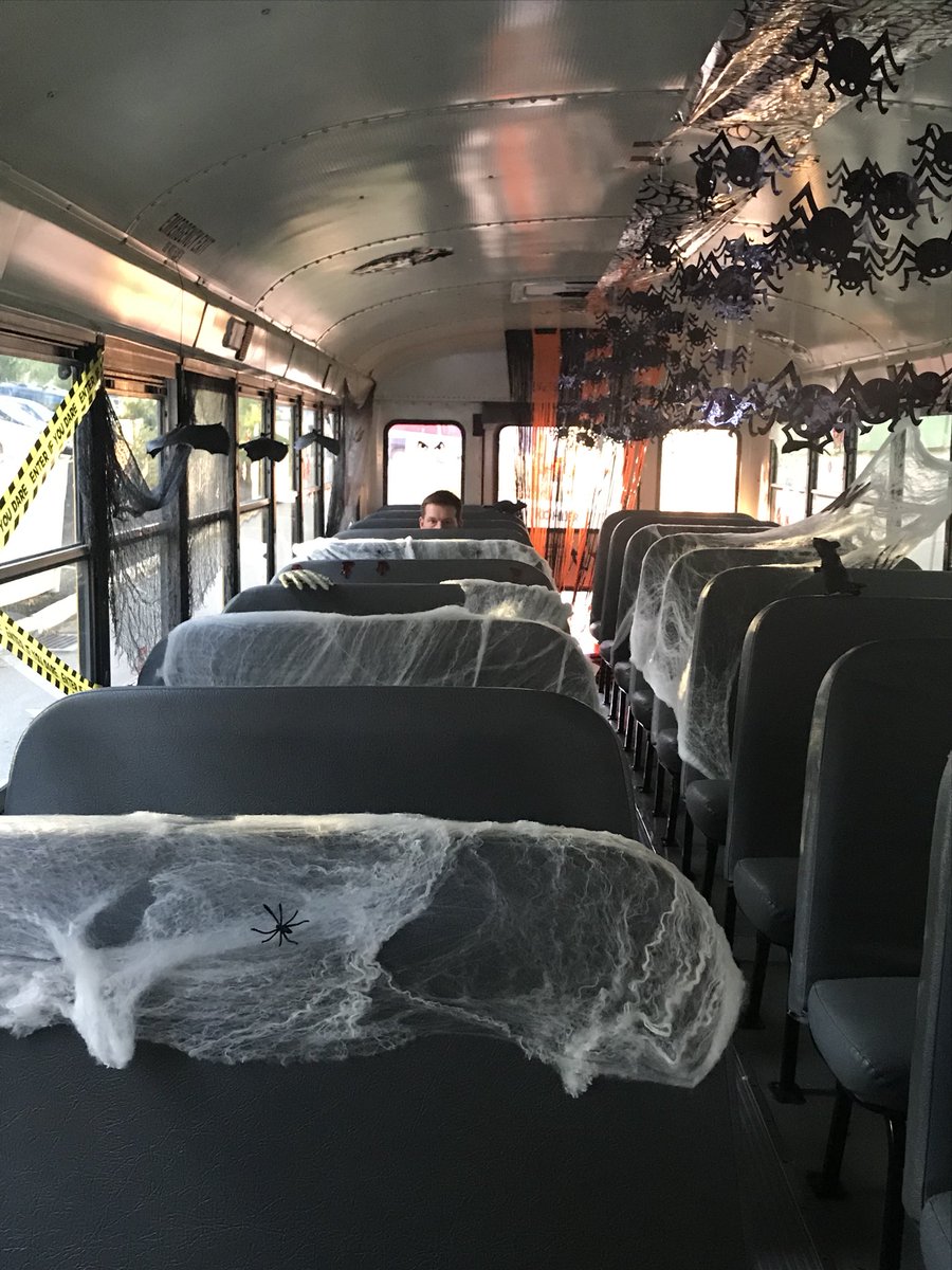 HeatherRago's tweet photo. Creeping into Trunk or Treat weekend has us batty with excitement!!🦇🕷🕸🐀💀🎃👻 #Halloween @davidmullin18 @YMCAKoch @Mel_Greaves https://t.co/ug0MvE5t2F