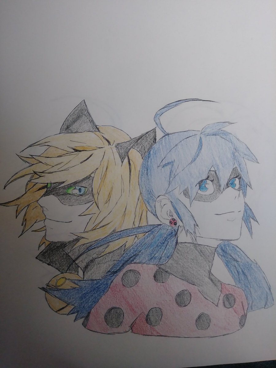 LValkyrie12's tweet image. #miraculousladybug #felixagreste #marinettedupaincheng #ladybug #catnoir