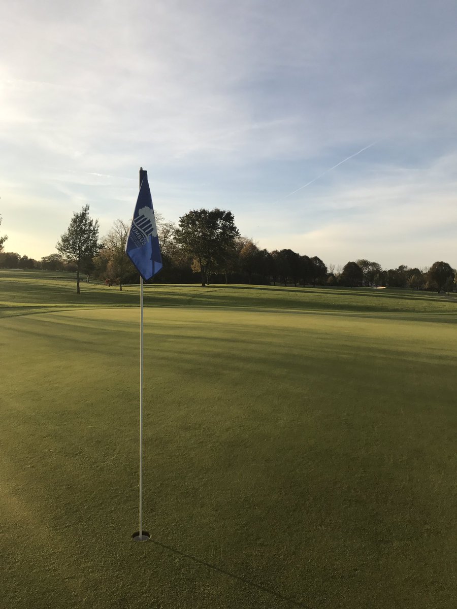 HAPPYGOLFPUG's tweet photo. Hey @WilsonDUOMan testing complete! Holed out for a two on 18 today to shoot even par w/ new @WilsonGolf Staff Duo optix orange. #longsoft https://t.co/9hHj6Pml84