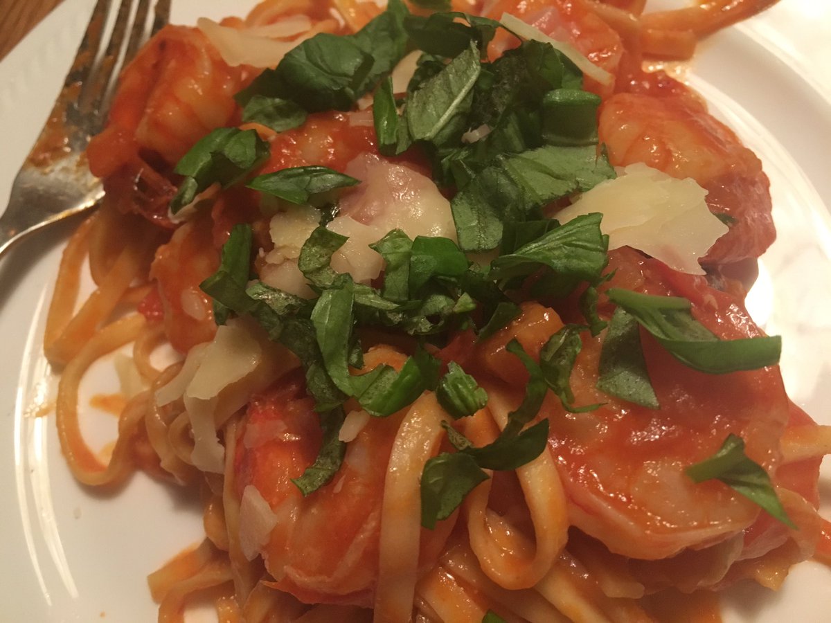 fishgovernance's tweet photo. @ChefsPlateCA @nedbell @OceanWise #CP2Win yummy lemony shrimp pasta goodness! https://t.co/VArClbDpGi