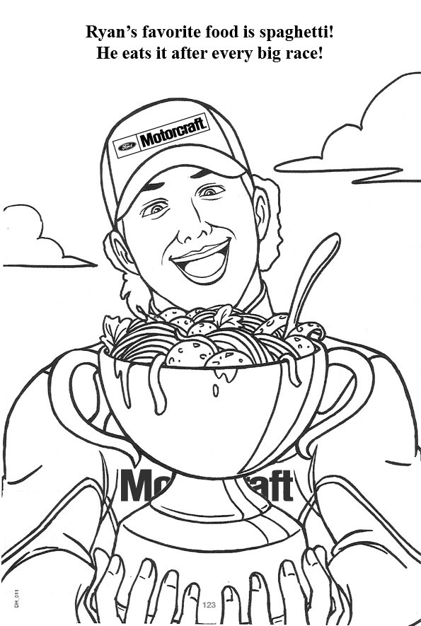 Wood Brothers Racing on Twitter "Jim even made some pages for kids to