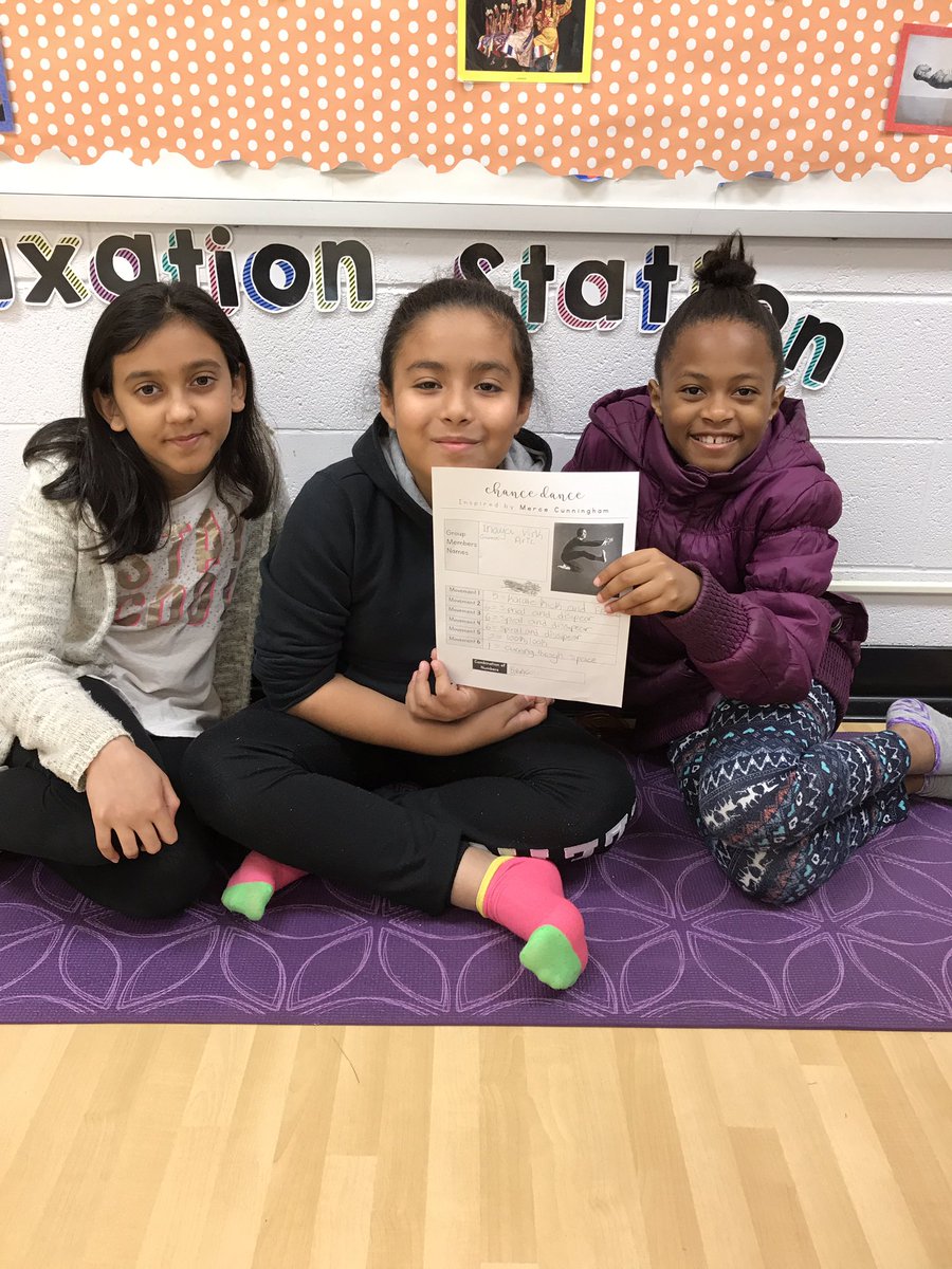 DanceHwes's tweet photo. Dancers in 5th grade use probability to predict which dance moves they will perform next #chancedance @HuntersWoodsES https://t.co/6Hedu6pS9q