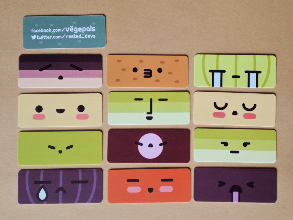 rested_devs's tweet image. Heading to #PAXAus this weekend? If you're heading past the @AIEedu booth you can see the Vegepals trailer and grab our adorable cards!