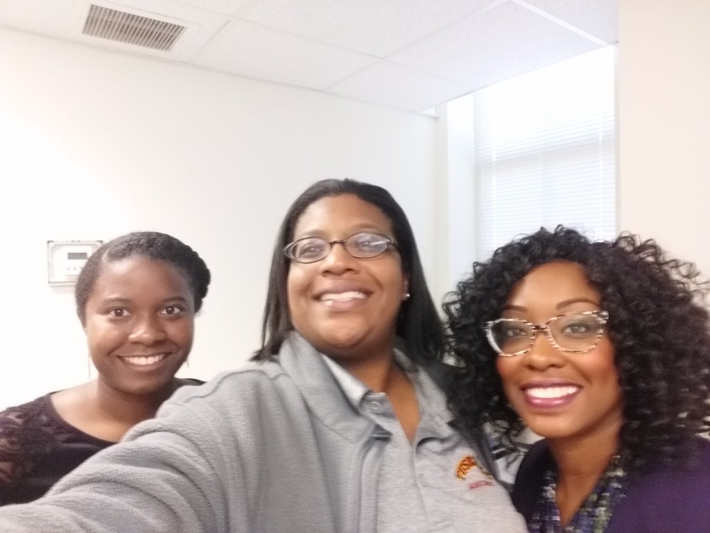 TUCAENS's tweet photo. Here we have Erica with Peace Corps,Tammie with the White House HBCU Initiative,&amp; TU's Dr. B spreading the word about CAENS internationally! https://t.co/6tlBqPLFj2