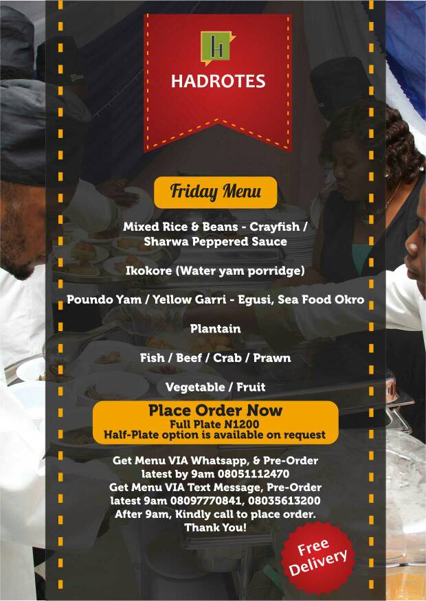 Hadrotesng's tweet photo. Have you ordered for your lunch tomorrow? This Friday, let's give you a treat. Order now. #FridayFeeling https://t.co/Vla5Zuz74W