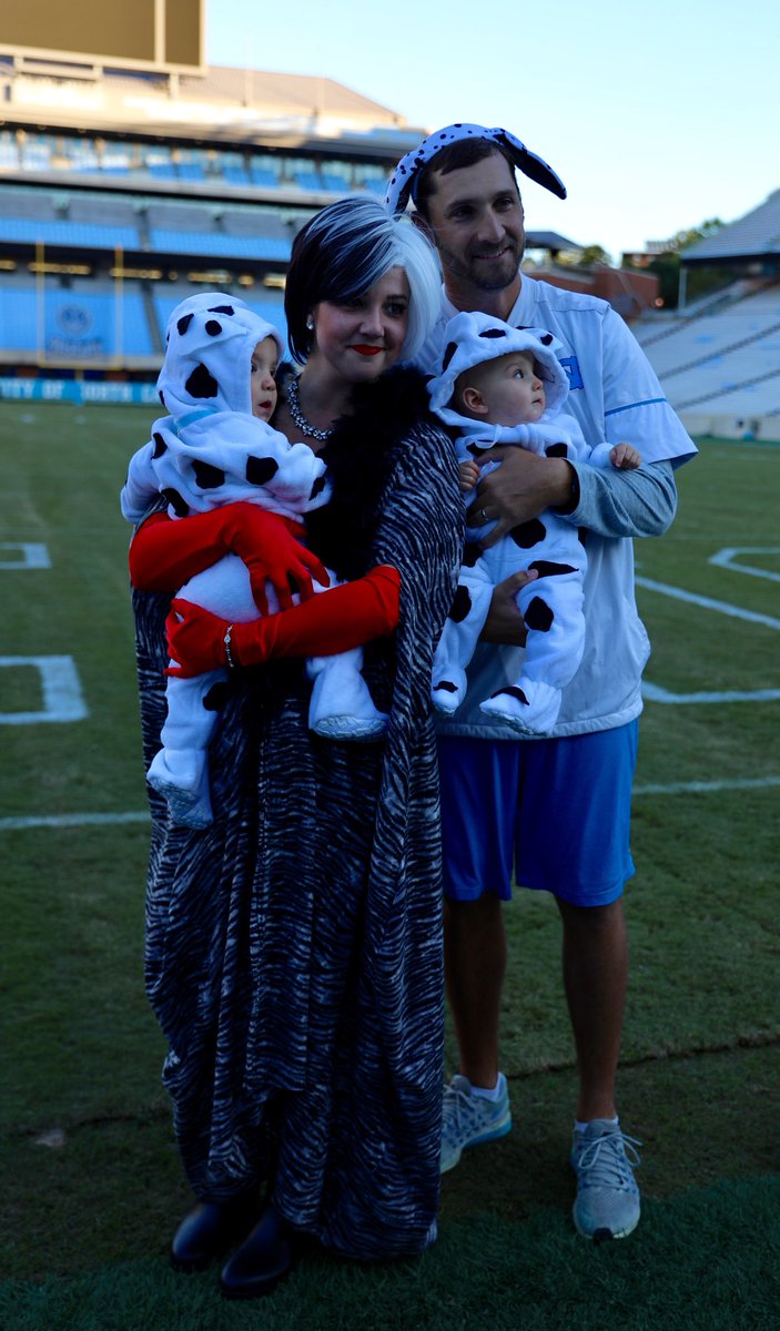UNCFootball's tweet photo. Halloween came early for the Carolina Football family! 🎃👻 

#HappyHeeloween https://t.co/Xy0sepd1il