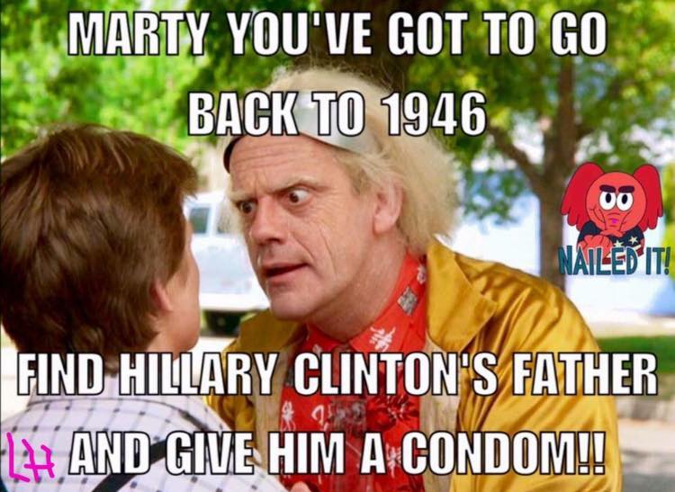    Just want to wish Hillary Clinton a Happy Birthday. 