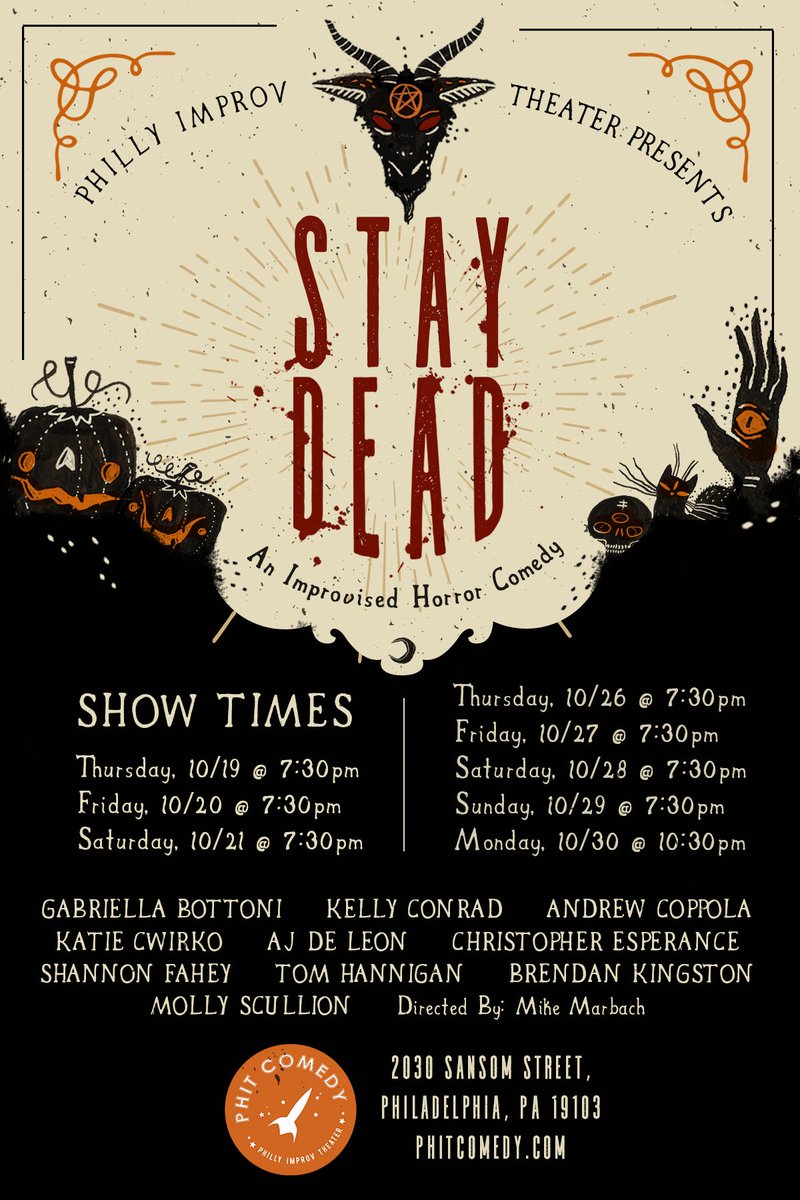phitcomedy's tweet photo. Tuesday's @StayDeadImprov is in @PhillyWeekly. Take a look:  https://t.co/S9BvgmAApK https://t.co/PmXtWvkDju