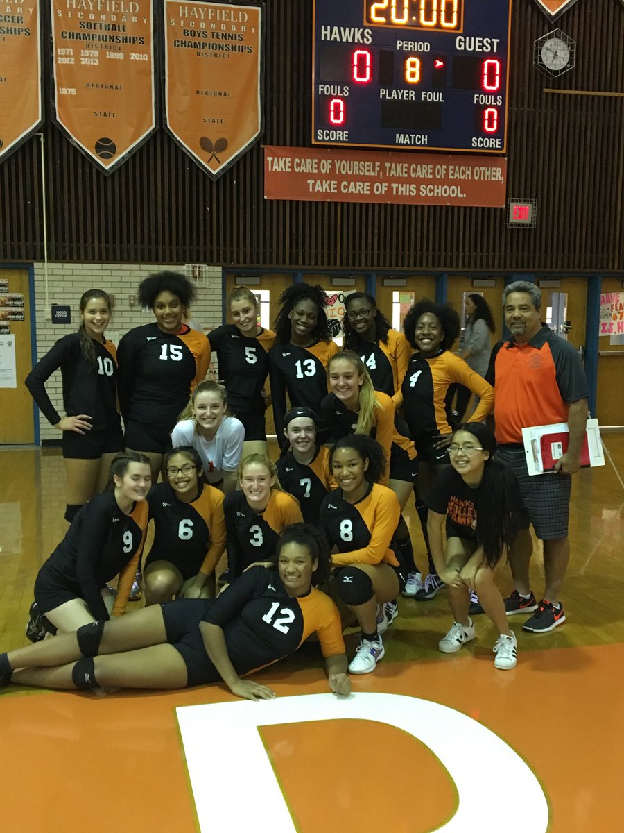 hayfieldsports's tweet photo. JV Volleyball has a great year and ends the season with 12 WINS. Proud of our players and coaches. 
HAWK PRIDE! https://t.co/yVkxMaIebx