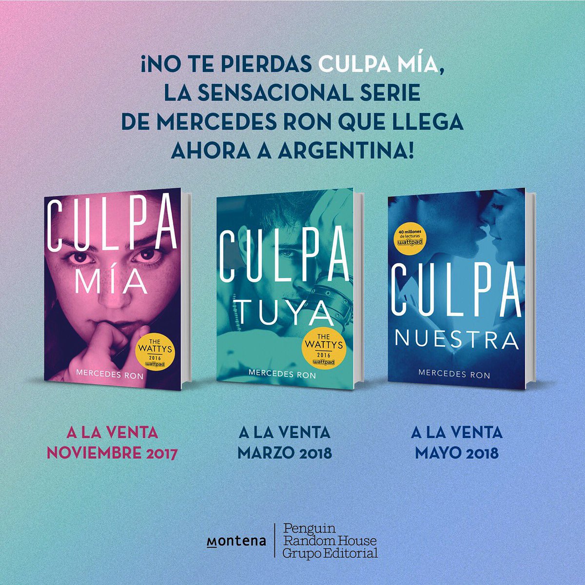 Mercedes Ron Twitterissä Culpa Mía Llega A Argentina