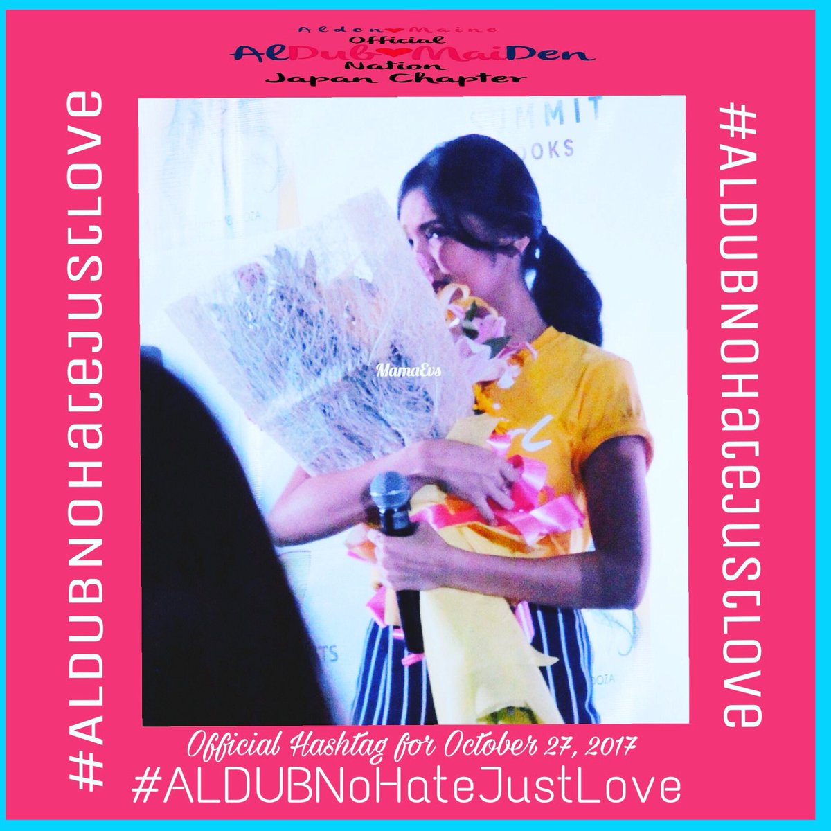 Look at her, she is so humble. Let’s love her from the bottom of out hearts. #ALDUBNoHateJustLove ~AdminLeen (ctto, tnx)